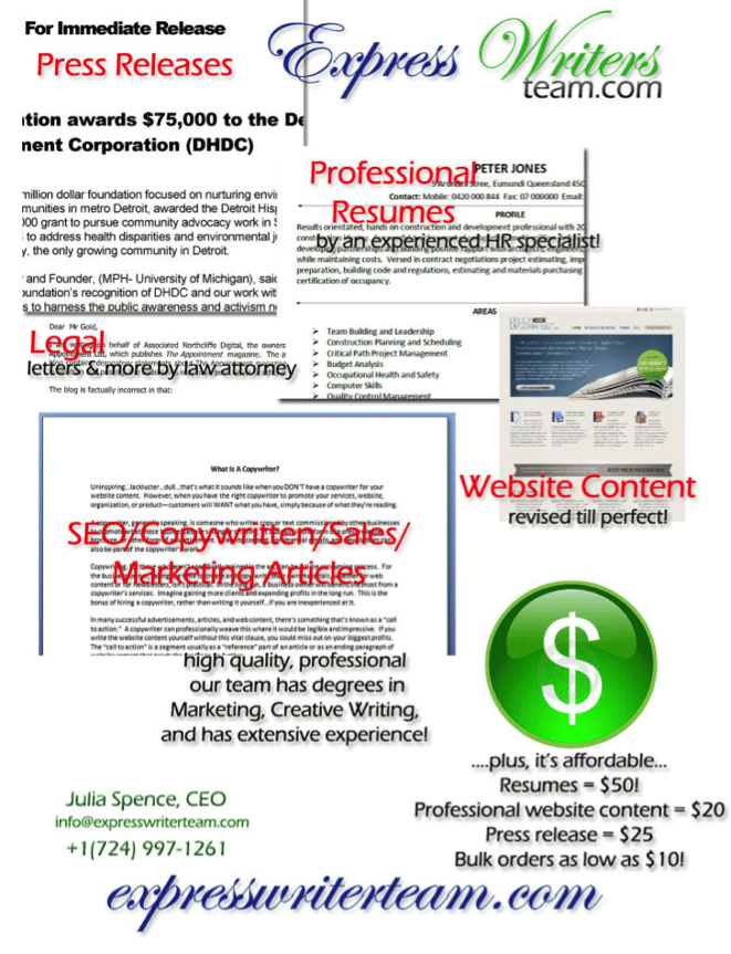 Craigslist Ad