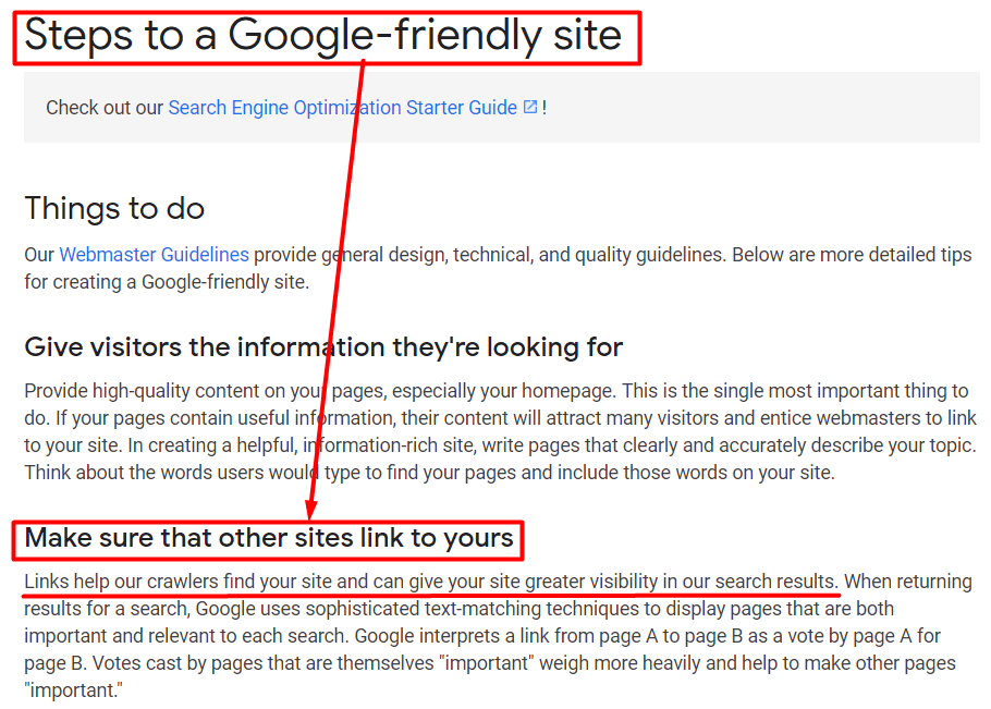 google-friendly site