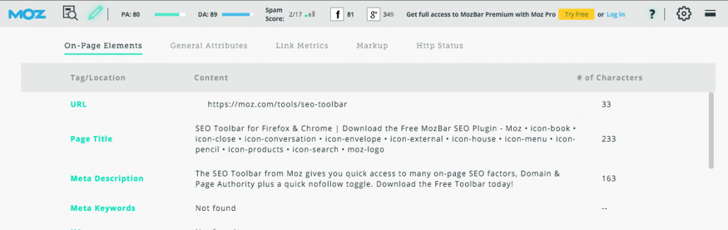Expanded Moz Screenshot
