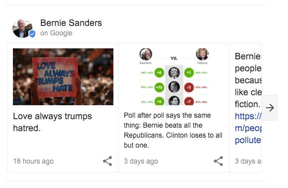 Bernie Sanders Screenshot