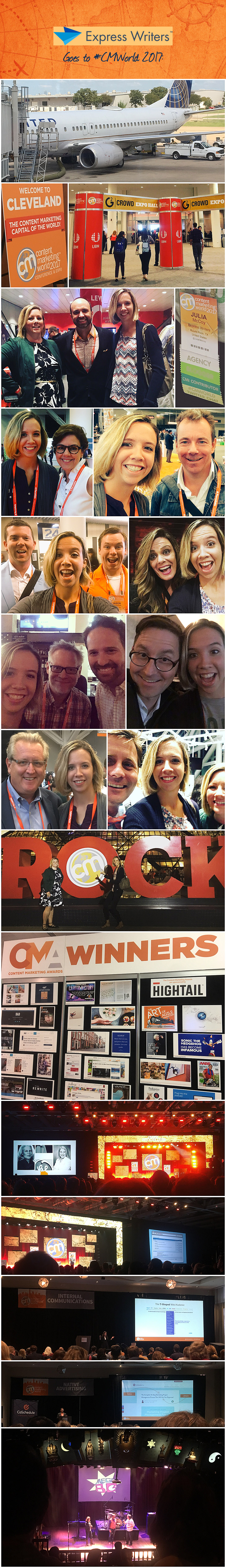 cmworld 2017 express writers collage