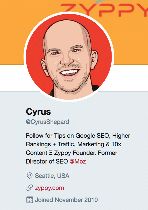 cyrus on twitter