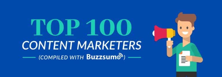 100 Outstanding Content Marketers (Original Research Report)