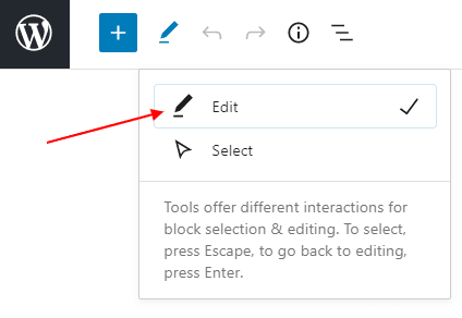 wordpress block editor
