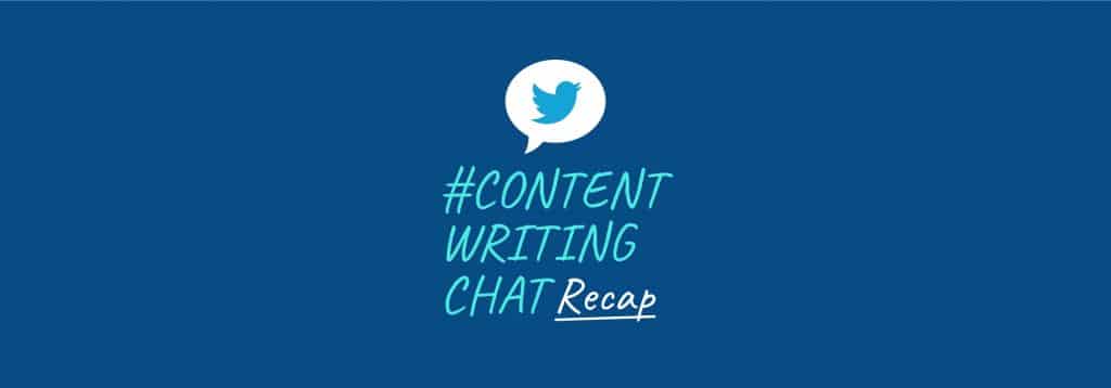 Content Writing Chat recap