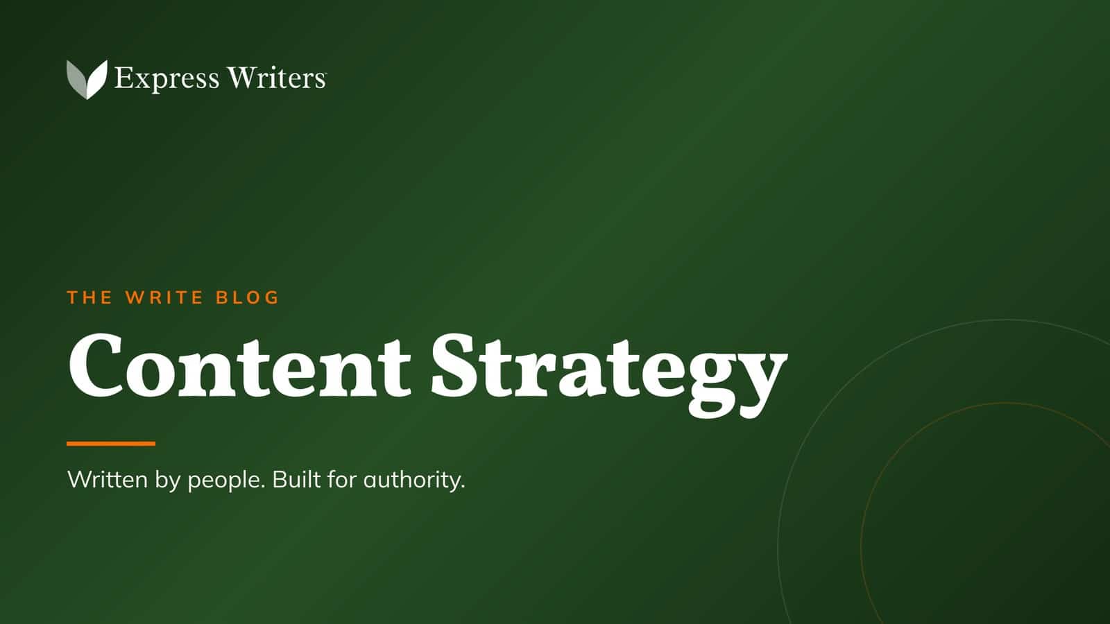 Express Writers — Content Strategy
