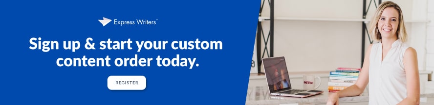 Get custom content CTA banner